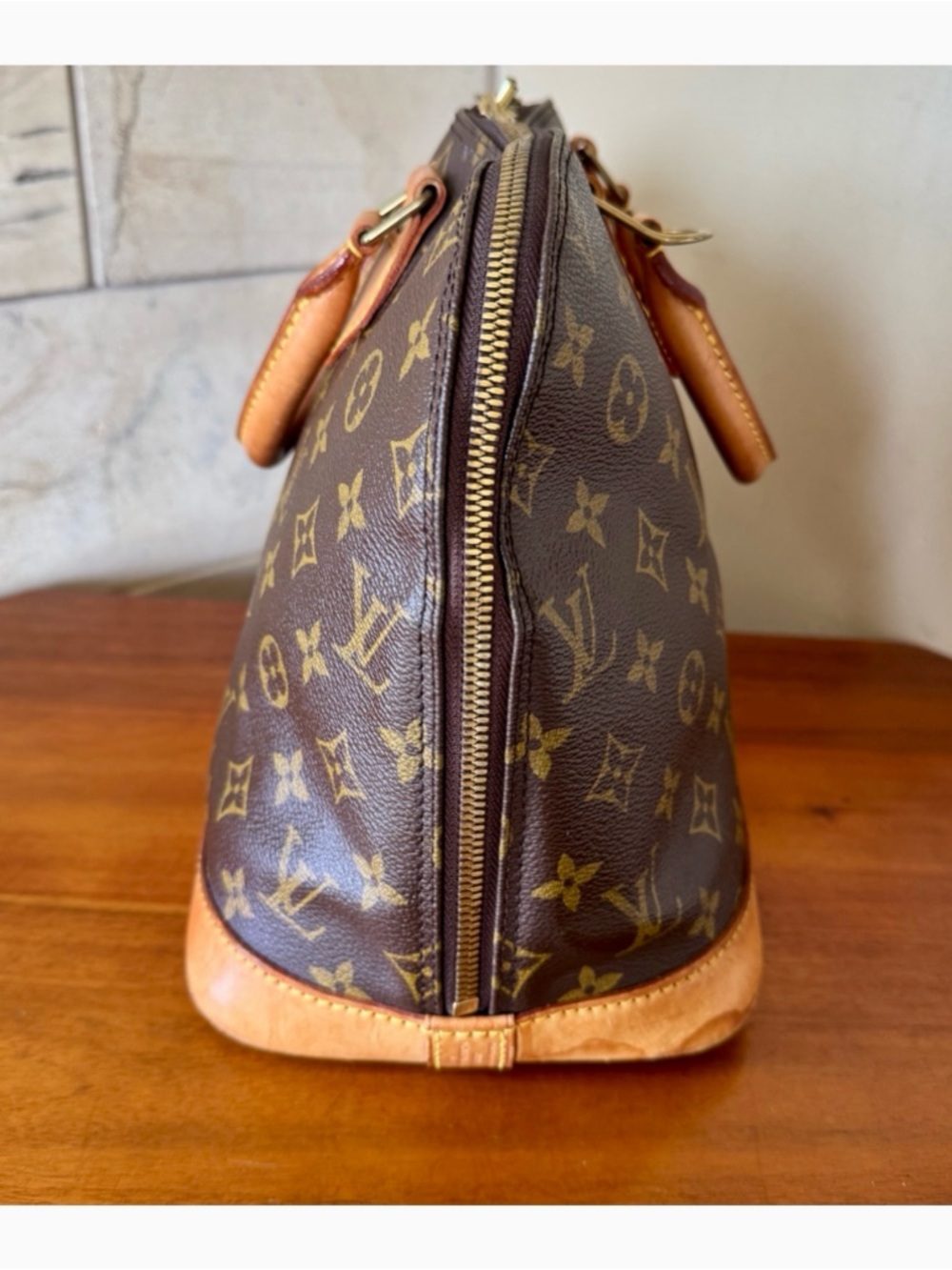 🤍ELEGANT🤍LOUIS VUITTON ALMA PM HANDBAG - Picture 5 of 15
